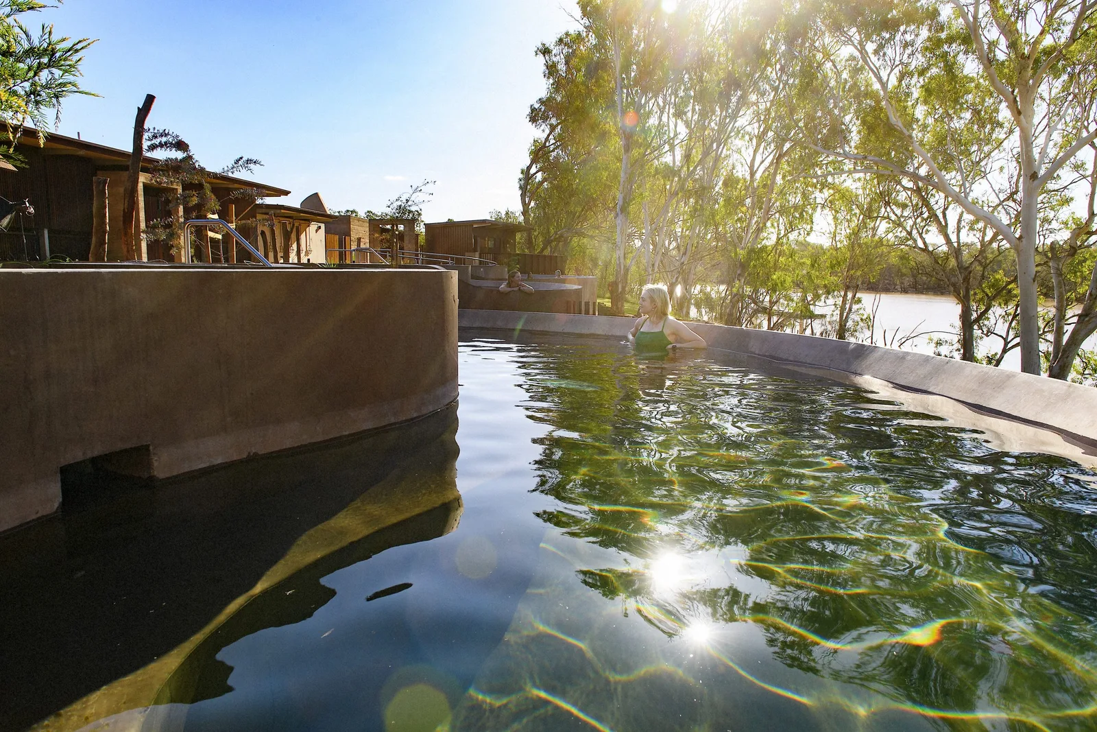 Outback Oasis artesian springs Cunnamulla