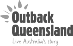 Outback Queensland tourism logo